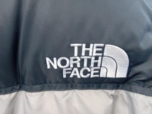 ダウンジャケット THE NORTH FACE ザノースフェイス グレー ND92234 ダウン80％ チャック 内ポケットあり メンズ Lサイズ_画像8