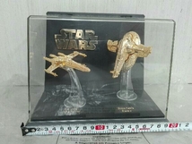 現状品 STARWARS X-wing Starfighter Boba Fett's slave I 金メッキ　gold　GALOOB_画像2