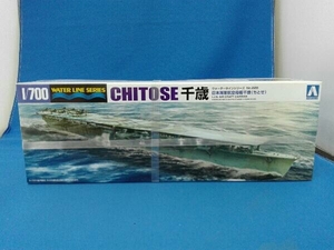 未開封品 プラモデル アオシマ 日本海軍 航空母艦 千歳 1/700 ウォーターライン No.228