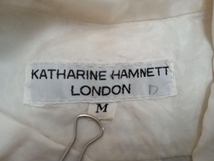 KATHARINE HAMNETT LONDON キャサリン・ハムネット ロンドン 80S シルクシャツ シルク100％ アイボリー Mサイズ 店舗受取可_画像4