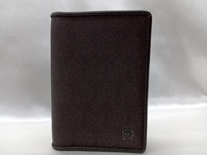 【dunhill 】名刺 カードケース 小物 ブラウン 中古