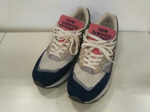 New Balance ニューバランス M15009FR ローカット スニーカー MADE IN ENGLAND 英国製 ネイビー グレー ピンク メンズ 28.5cm USA 10.5 D