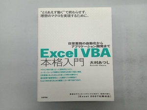 Excel VBA本格入門 大村あつし