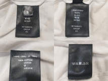 VETEMENTS ヴェトモン BIG LOGO LIMITED EDITION ビッグロゴ 半袖Tシャツ ホワイト UE52TR160W サイズS 店舗受取可_画像6