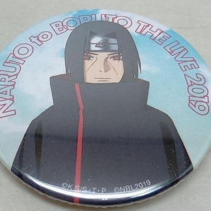 ②NARUTO to BORUT THE LIVE 2019 うちはイタチ 缶バッジAグループの画像1