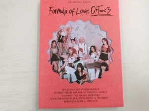 TWICE CD 【輸入盤】[Formula of Love: O+T=＜3]