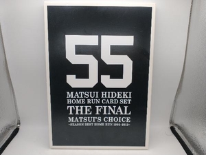 松井秀喜 ホームランカード 2点セット THE FINAL MATSUI'S CHOICE ~SEASON BEST HOME RUN 1993-2012- ／ 2004 MLB OPENING SERIES