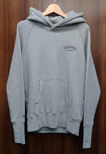 TMT / ティーエムティー TSW-S2104 CALIFORNIA COTTON SWEAT HOODIE プルオーバー プリント パーカー グレー サイズS