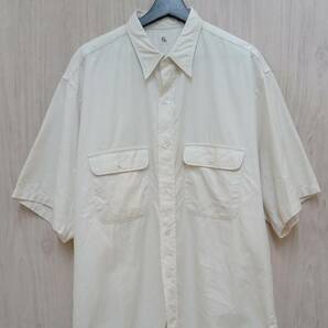 KAPTAIN SUNSHINE/キャプテンサンシャイン/半袖シャツ/KS22SSH05/SS Work Shirt/フィンクスコットン O／C/オフホワイト系/サイズ40の画像1