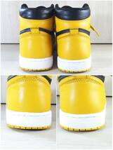 NIKE ナイキ 555088-701 / Air Jordan 1 High OG 'Pollen' エア ジョーダン 1 レトロ ハイ OG / ハイカット スニーカー メンズ 29㎝_画像4