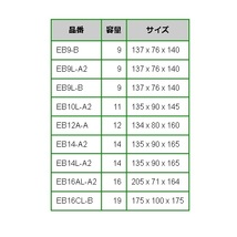 カワサキ GPZ 900cc バイク用 EB14L-A2 EMPEROR バッテリー 保証付き 送料無料_画像4