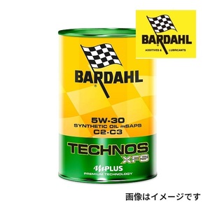 BARDAHL エンジンオイル TECHNOS XFS 5W-30 プレミアムフルシンセティック 容量 1L (BAR-2023-36) 送料無料