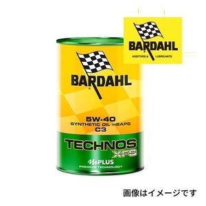 BARDAHL エンジンオイル TECHNOS XFS 5W-40 プレミアムフルシンセティック 容量 1L (BAR-2023-38) 送料無料