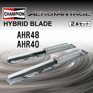 CHAMPION HYBRID ワイパーブレード スズキ Kei HN22S 2006年4月～2009年9月 AHR48 AHR40 2本セット 送料無料 新品