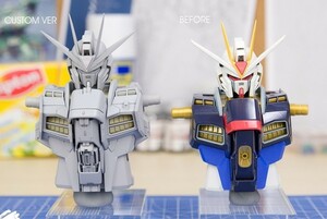 キャラホビ★1/60 ライトニングエディションZGMF-X20A 改造パーツ