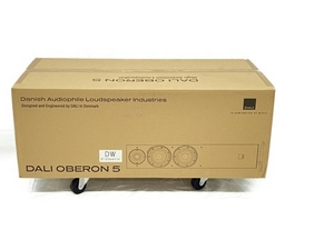 【引取限定】DALI OBERON 5 ダークウォルナット DW スピーカー ペア 音響機材 ダリ 未使用 未開封 直C7459782