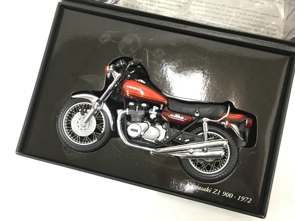 新品 1/18 銀ミニカー kawasaki Z400FX カワサキ Z2 Z1-