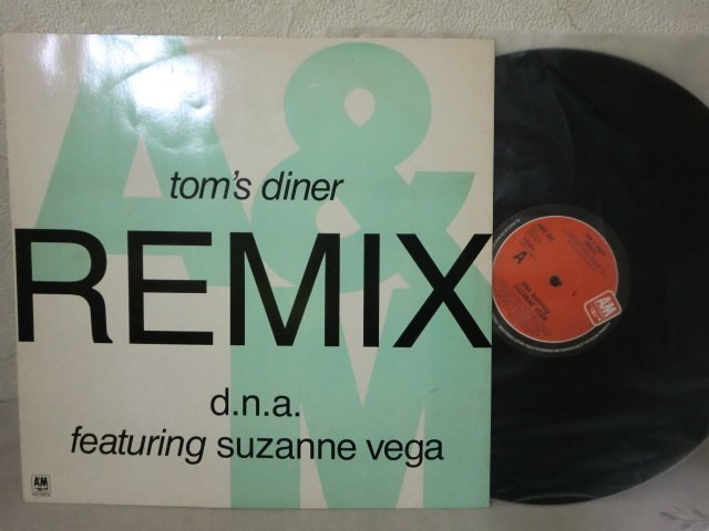 D.N.A. featuring suzanne vega / TOM'S DINER (AMX 592) WHITE盤 (UK