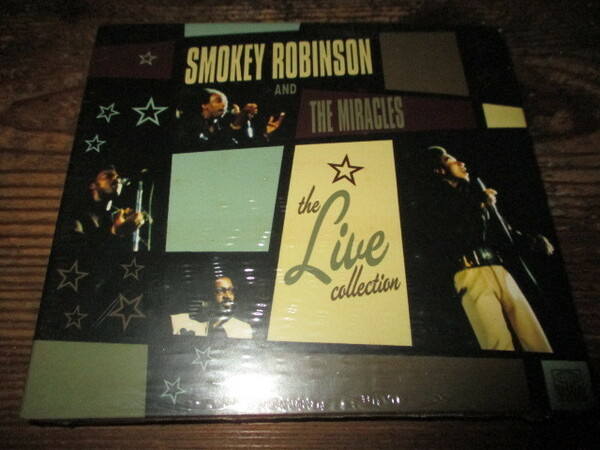 smokey robinson and the miracles / the live collection (hip-o限定盤2CD廃盤未開封送料込み!!)