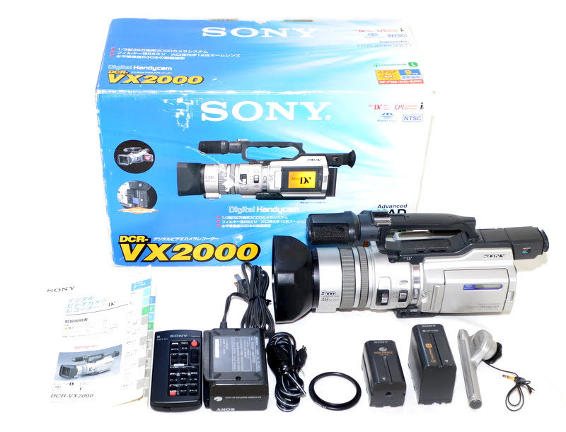 ヤフオク! -「vx2000」(デジタルビデオカメラ) (ビデオカメラ)の落札