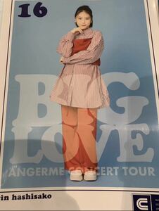 【橋迫鈴・16】コレクションピンナップポスター ピンポス Hello! Project ANGERME CONCERT TOUR「BIG LOVE」