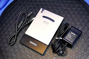 2台入荷 ブラザー/brother A7サイズ スタイリッシュ モバイルプリンター ★ MPrint MW-145BT/ACアダプター＆USBケーブル付★ 41444Y