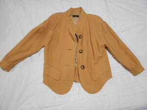 長期保存品　LA FEMME 上着　ジャケット　肩パッド入り　旅行等　7サイズ　日本製　当時少し使用？