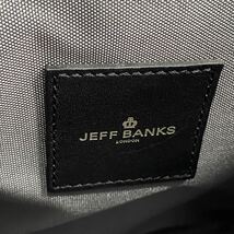 Ed2 日本製 made in japanJEFF BANKS LONDON ジェフバンクス ショルダーバッグ 鞄 カバン かばん かぶせ メンズ カーキ ブラック 縦型_画像8
