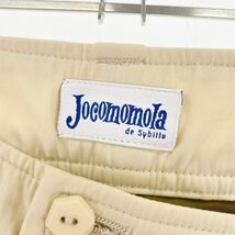 Cd16 Jocomomola de Sybilla ホコモモラ クロップドパンツ ボトム ズボン 40 Lサイズ相当 レディース 女性用 アイボリー ベージュ_画像6