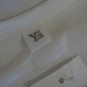 【即決】Y's ワイズ メンズ Tシャツ ロング丈 ゆったりワイド 白 ホワイト サイズ：2 日本製 【697037】の画像7