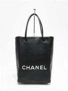 60887 CHANEL ／ シャネル CCロゴ ショッパー ミニ トートバッグ