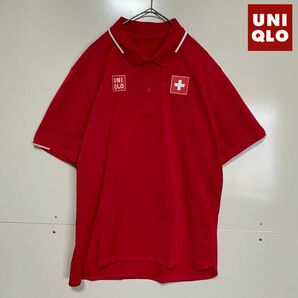 UNIQLO ロジャー・フェデラー　モデル　ドライEX ポロシャツ　男子プロテニス　新品　L