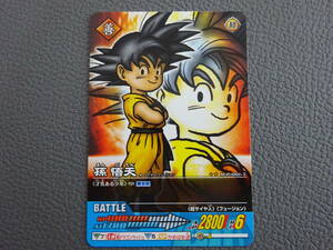 〈J-240〉　ドラゴンボール　データカードダス　M-P/001-II　Aコース　月刊少年ジャンプ2006年2月