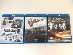 *[ selling out!] The Fast and The Furious WILD SPEED FAST & FURIOUS 6,8 ICE BREAK EURO MISSION Bru ray Disc