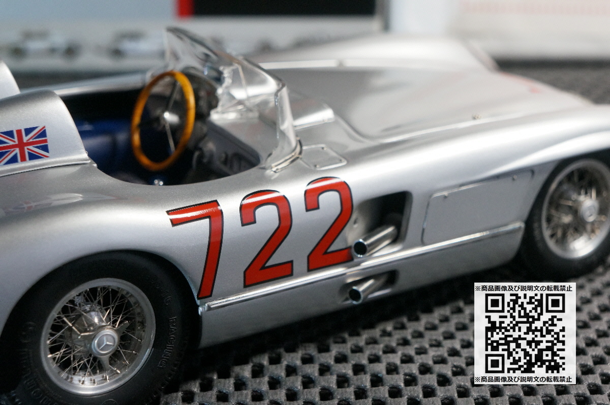 超美品 絶版 CMC 1:18 メルセデスベンツ300SLR W196S 1955