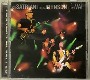 【洋楽CD】 Joe Satriani, Eric Johnson, Steve Vai, G3 『G3 Live In Concert』SRCS 8355/NG-150