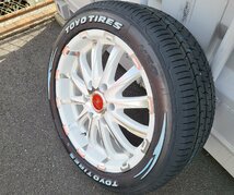 18インチ 新品タイヤホイールセット Bounty Collection BD12225/50R18 200系ハイエース TOYO H30_画像8