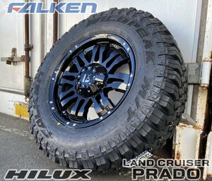  Falken wild pi-kM/T01 265/70R17 Surf FJ Cruiser Prado Hilux tire wheel 17 -inch Balano 4 pcs set 