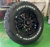 エスカレード ナビゲーター H3 タホ サバーバン 18インチ タイヤホイール トーヨー オープンカントリーRT 285/60R18 4本セット 1台分_画像6