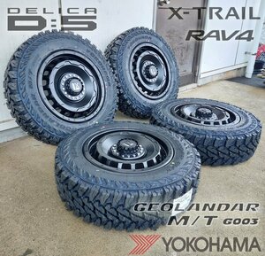 フォレスター SH/SG アウトバック LEXXEL SwaGGer ヨコハマ ジオランダー MT G003 225/70R16 215/70R16タイヤホイールセット 16インチ