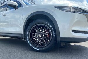 CX8 デリカ RAV4 エクストレイル アウトランダー 18インチ タイヤホールセット PreDator プレデター TOYO オープンカントリー RT 225/60R18