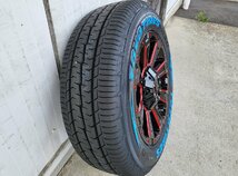 当店オススメ!! 200系ハイエース TOYO H30 215/65R16 16インチ 新品タイヤホイールセット!! LEXXEL DeathRock!!_画像5