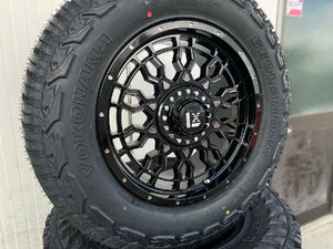 Jeep ジープ JK JL ラングラー ヨコハマ ジオランダーX-AT 325/65R18・33x12.50R18・37x12.50R18 18インチ タイヤホイールセット 4本セット