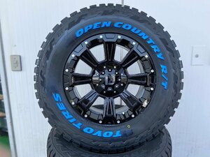 デリカ エクストレイル RAV4 クロスロード タイヤホイール 16インチ 1台分 トーヨー オープンカントリーRT 225/70R16 235/70R16 215/70R16