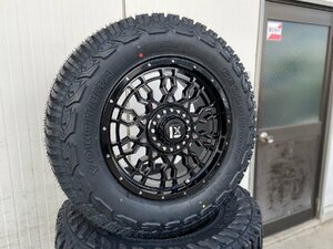 ランドクルーザー300系 ヨコハマ ジオランダー X-AT 265/60R18・285/65R18・285/60R18 タイヤホイールセット 18インチ 4本セット