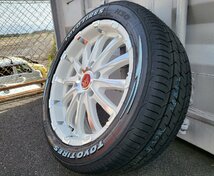 225/50R18 18インチ 新品タイヤホイールセット Bounty Collection BD12!!200系ハイエース TOYO H30_画像6