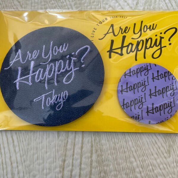 ARASHI 缶バッジ Are You Happy?