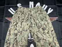 中古　USN 米軍実物 NWU TYPE3 AOR2 MEDIUM SHORTパンツ②_画像8