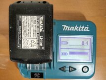 【送料無料】マキタ リチウムイオンバッテリー BL1860B 18V 6.0Ah ＊雪マーク付き高速充電対応 充電84回 動作確認済みです_画像3