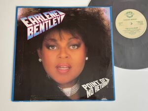 【UK盤】Earlene Bentley / Point Of No Return cw Dub Mix 12inch CHAMPION RECORDS UK CHAMP12-13 86年リリース,Hi-NRG,EUROBEAT,